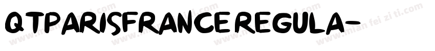 QTParisFrance Regula字体转换